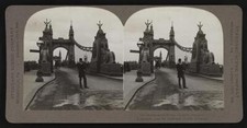 Hammersmith Bridge, London, England Old Photo picture