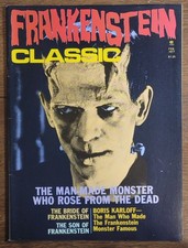 Frankenstein Classic one-shot FEB 1977, Horror Magazine picture
