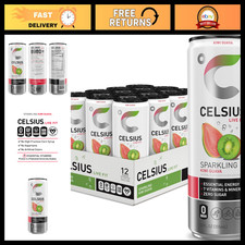 Sparkling Kiwi Guava Energy Drink - Sugar Free, 12 Fl Oz, Pack of 12 Cans picture