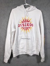 21 Seeds Tequila - ‘Girls Call The Shots’ Hooded Sweatshirt Sz L Large Hoodie picture