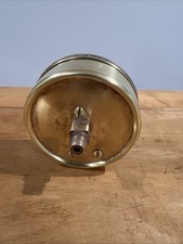 1943 RARE VINTAGE BRASS ROCKWOOD FIRE SPRINKLER WATER US GAUGE CO FM picture