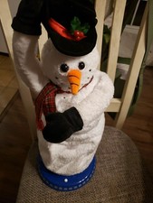 READ Gemmy 2003 Mr. Snow Snowman Rare 18