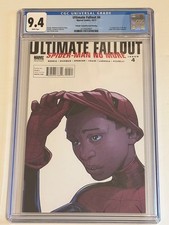 ULTIMATE FALLOUT 4 | CGC 9.4  | PICHELLI VARIANT/2ND PRINT | 1ST MILES MORALES picture