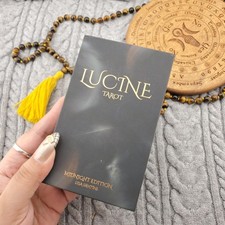 Lucine Tarot Cards 78 Card Complete Deck Midnight Edition 2021 Lisa Santine picture