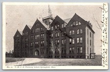 Springfield Massachusetts YMCA Training School Old Vintage MA Postcard 1900s UDB picture