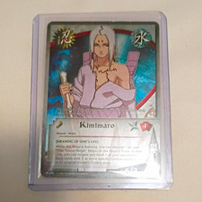 Bandai 2002 Naruto CCG Kimimaro PR028 Foil Non-Sport Trading Card English picture