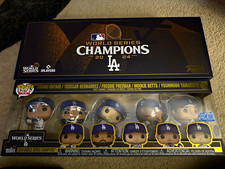 Funko Pop Vinyl MLB LA Dodgers 2024 World Series Champs 5-Pack Figures picture