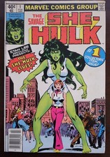 The Savage She-Hulk #1 VF- Newsstand Variant (Marvel Comics February 1980) picture