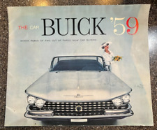 1959 BUICK WITHIN REACH: AUTO  DEALER CAR BROCHURE All Buick cars for 1959 picture