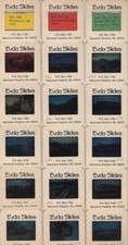 (3) PACKS of FIVE 35mm NOS TRAIN SLIDES // EL MOTIVE~NY TROLLEY picture