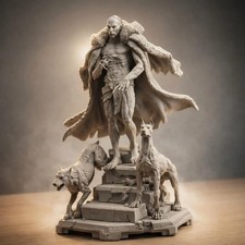 Gothic Vampire Sculpture Statue Model Kit  size choices Unpainted/Unassembled picture