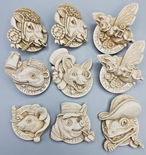 Harmony Kingdom Artist David Lawrence Collector Pins Lot 9 Signed Matching#6/300 picture