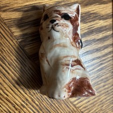 Vintage Sitka Clay Alaska CAT Kitty Miniature Figurine picture