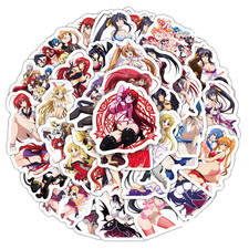 Sexy Anime Girl Stickers 60 Pack High School DxD Cute Bikini Decal Set Akeno picture