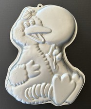 Wilton Aluminum Cake Pan Sesame Street Big Bird Vintage 1983 picture