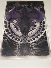 ALIEN #1 Peach Momoko 1:100 VIRGIN VARIANT COVER (2021) MARVEL COMICS HTF 👀 picture