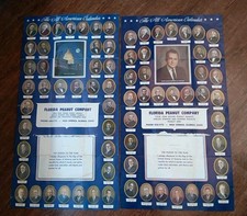 2 Vintage All American Calendars With 36/37 Presidents, Calendars Removed picture