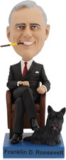 Franklin Delano Roosevelt Bobblehead, Premium Polyresin Lifelike picture