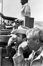 American film actor Montgomery Clift director John Huston location- Old Photo picture