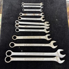 Lot Of 12 Vintage Craftsman V Series Wrenches Used Condition Some Multiples ￼￼ picture