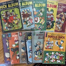 WALT DISNEY'S DUCK ALBUM (DELL COMICS 1954-1965) 11 Book Lot picture