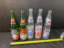 vintage soda bottles Ohio State Bengals Ohio Bicentennial 7-up Pepsi RC lot of 5 picture