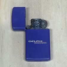 Delphi Automotive Systems Zippo Slim Lighter Auto Parts Blue Used picture