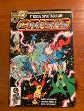 Crisis On Infinite Earths 1 (1985 DC) VF/NM 1st Blue Beetle Newsstand picture