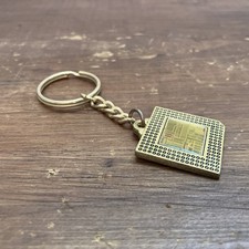 VTG Intel Inside Pentium Processor Keychain with CPU Chip Metal picture