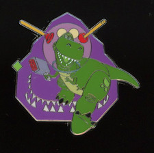 SDR Shanghai Disney Resort Toy Story Rex Disney Pin picture