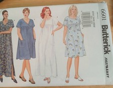 Butterick 6601, Dresses, Sizes 22W, 24W & 26W, UNCUT, picture