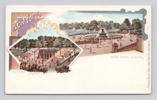 Postcard Private Mailing Card NY City The Terrace Central Park picture