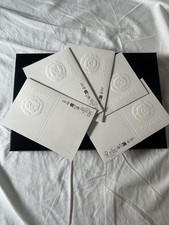 Authentic CHANEL Embossed Receipt Holders / Gift Card Envelopes - Set of 5 picture