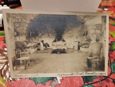 1923 GRAND CANYON RPPC  ~ HERMIT'S REST Fireplace RPPC Fred Harvey picture