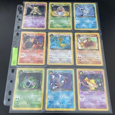 Vitange Pokemon Complete Non Holo Team Rocket Set - 65 Cards - 18-82 - LP-NM picture