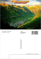 Continental Telluride Valley View Colorado Postcard picture