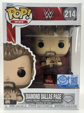 Funko Pop Diamond Dallas Page #214 Toy Temple Exclusive + PROTECTOR Case picture