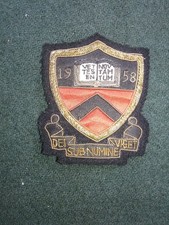 Vintage Princeton University Class of 1958 Bullion Blazer Patch HTF RARE VGC picture