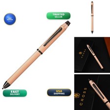 Cross Tech3+ Multi-Function Pen Stylus Pencil - Brushed Rose Gold picture