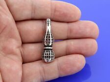 Big imam tube bead accessories part 925 silver for make islamic Tesbih 610200 picture