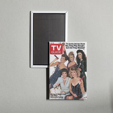 TV Guide 01-02-1988 - Falcon Crest Jane Wyman, Dana Sparks, Margar Fridge Magnet picture