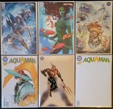 Aquaman #1, Lot of 6 Standard Covers, NM or Better , 1st picture