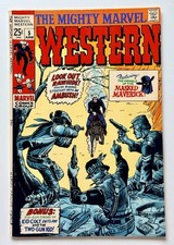 MIGHTY MARVEL WESTERN 5 ◉ 1969 RAWHIDE KID TWO-GUN * VF/NM * HIGH GRADE 👀 picture
