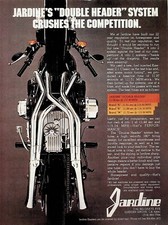 1981 Jardine Double Header Motorcycle Horsepower System - Vintage Ad picture