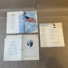 Group Of 1940s-1950s Menus Stouffer’s Restaurant INV-P0061 picture
