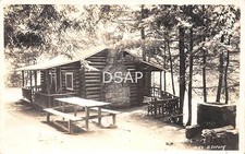Pennsylvania Pa Postcard Real Photo RPPC c1920s COOKSBORO Macbeth's Cabins picture