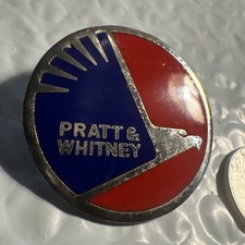 Old Vintage Pratt & Whitney Hat Coat Lapel PIN Charm Fast  picture