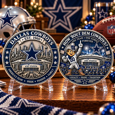 Dallas Cowboys AT&T Stadium Football Fan Collectible Commemorative Coin picture