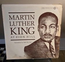 Rare Unauthorized Recording Of Martin Luther King At Zion Hill 1962 Rare Red LP  picture