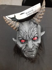 Ghoulish Productions Black Devil Mask picture